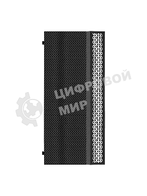 Компьютерный корпус Miditower ExeGate EVO-9211-800NPX (ATX, БП 800NPX с вент. 12см, с окном, 2хUSB+1хUSB3.0, HD аудио, черный, 1 вент. с RGb подсветкой)