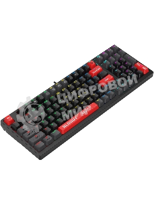 Клавиатура проводная A4Tech Bloody S98 (S98 RED) USB черный/красный