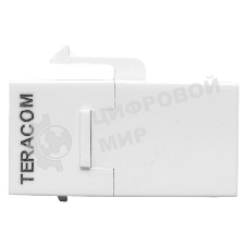 Адаптер проходной TERACOM Cat.5E неэкранированный RJ45-RJ45 тип Keystone белый