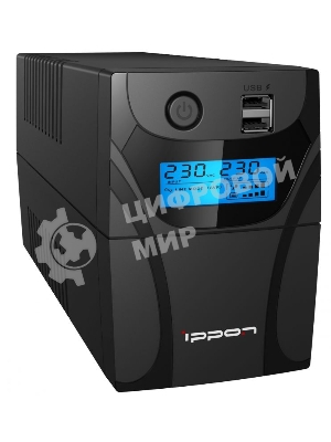 Источник бесперебойного питания Ippon Back Power Pro II Euro 850 / 850 ВА / 480 Вт / 2 x CEE 7 (евророзетка)