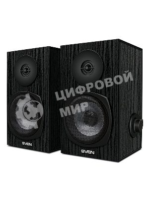 Акустическая система SVEN SPS-575 2.0 черный 6Вт