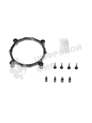 Кулер Cooler ID-Cooling ID-CPU-DK-01T серебристый 92мм алюминий 2200rpm 24db 3-pin 95W 52мм