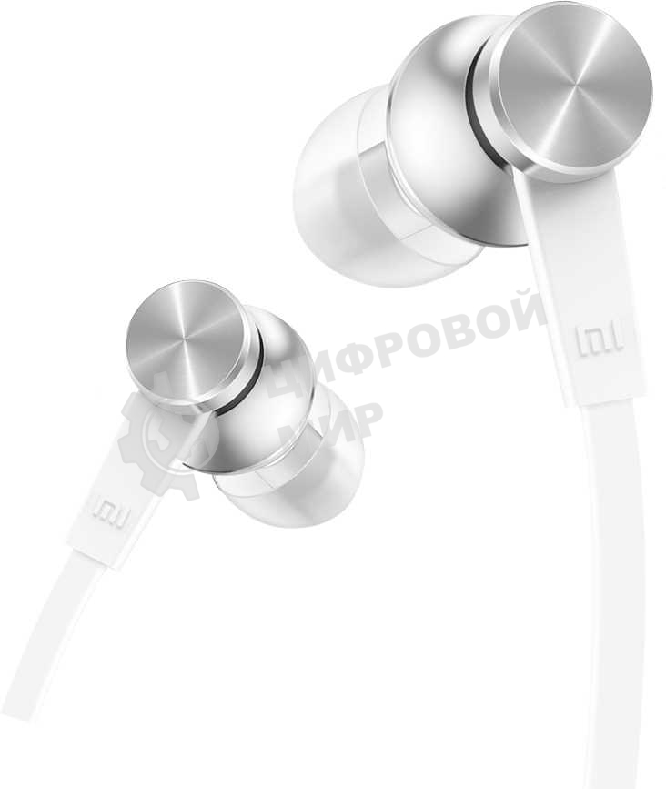 Наушники Xiaomi Mi In-Ear Headfones Basic Silver
