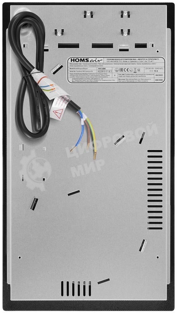 Электрическая варочная панель HOMSair HVC32BK