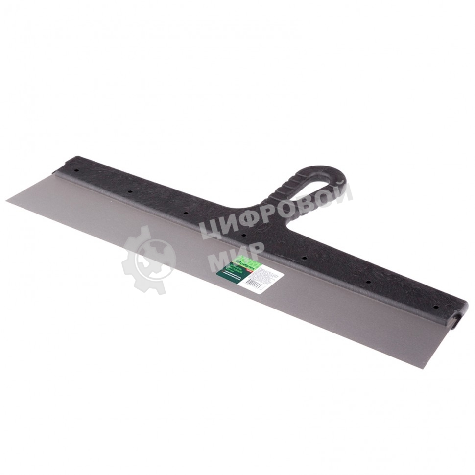 Шпатель фасадный Сибртех из нержавеющей стали, 450 мм, пластмассовая рукоятка