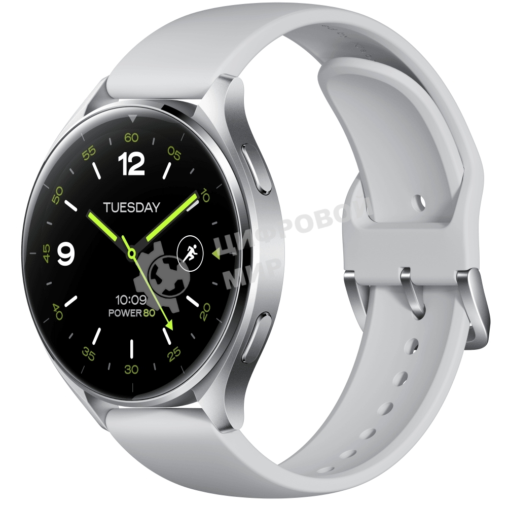 Умные часы Xiaomi Watch 2 Silver Case With Gray TPU Strap M2320W1