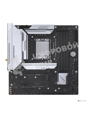 Материнская плата Maxsun Terminator B760M D5 WIFI, LGA 1700, Intel B760, 4xDDR5, 4xSATA, 3xM.2, 1xPCIe 5.0 x16, 1xPCIe x4, 1xPCIe x1, 1xHDMI, 1xDP, 1x 2.5Gb LAN, 6xUSB 2.0, 2xUSB 3.2 Gen 2, 3x3.5 мм, 5.1, mATX