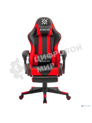 Кресло игровое Defender ROCK BLACK/RED PU