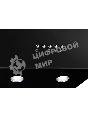 Настенная наклонная вытяжка Monsher ASTRA 60 Noir, ширина 60 см, отвод/рециркуляция, 1100 м3/час, механическое кнопочное управление, 3 скорости, светодиодное освещение 2*1 Вт, металлические жироулавливающие фильтры, угольный фильтр KM 101 (опция), : черный ПРОМО