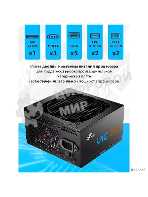 Блок питания FSP VIC-650BD ATX 650W (POA6500202)