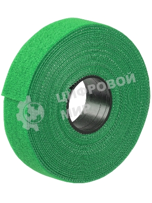 Хомут-липучка ITK HKVRG-W16-L5000 5000x16 мм (упак: 1 шт) полиамид внешний (-40/+80) зеленый