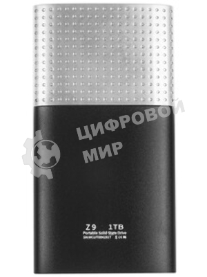Внешний SSD Netac Z9, 500 Gb, USB 3.2 Gen 2 Type-C, R/W 550/480, черный
