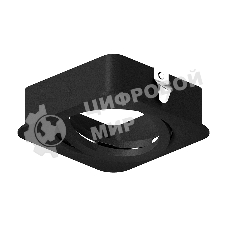 Насадка для корпуса светильника N7711 SBK черный песок 70*70*H25mm Out2mm MR16