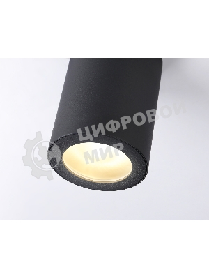 Светильник Ambrella light TN22799 BK черный IP44 GU10 max 12W D65*90