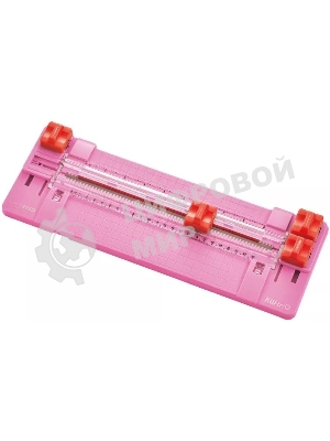 Резак дисковый Kw-Trio 13045pink A4/6лист./230мм/ручн.прижим