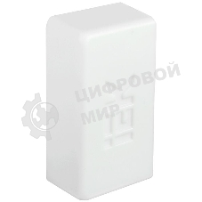 Заглушка кабельной трассы IEK (CKMP10D-Z-025-016-K01) КМЗ 25х16 (4 шт./комп.) (коробка 72 шт.)