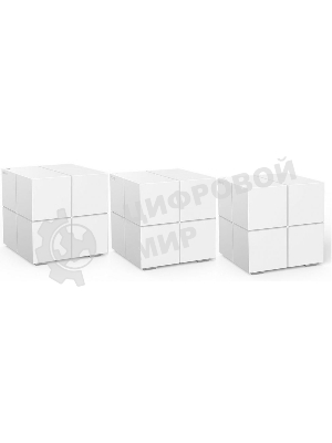 Tenda nova MW6 (3 роутера) АС1200 Двухдиапазонная Wi-Fi Mesh система, 2 порта gigabit ethernet RJ45
