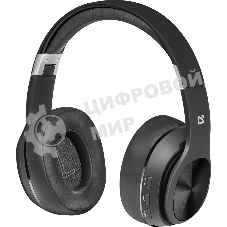 Беспроводные/проводные наушники Defender FreeMotion B540 черный, накладные, Bluetooth + проводной, до 10 ч