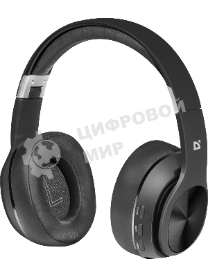 Беспроводные/проводные наушники Defender FreeMotion B540 черный, накладные, Bluetooth + проводной, до 10 ч