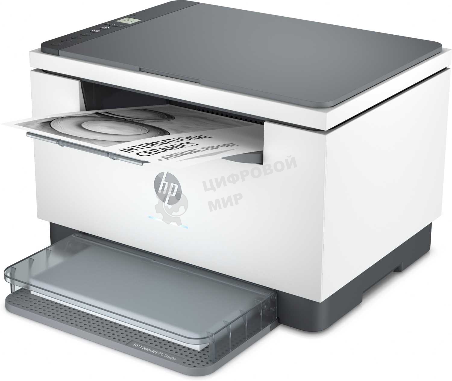 МФУ лазерное HP LaserJet M236dw (9YF95A), A4, ч/б, печ. до 29 стр/мин., 600 x 600 dpi, USB, RJ-45, Wi-Fi, Air Print, Mopria
