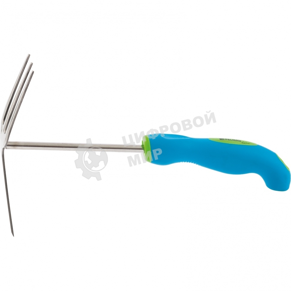 Мотыжка комбинированная Palisad PREMIUM PLUS 70х290 мм, нерж. сталь, двухкомпонентная рукоятка
