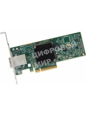 Контроллер LSI SAS 9300-8e SGL (8-Port Ext, 12Gb/s SATA+SAS, PCIe 3.0 HBA)