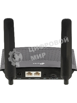 Роутер беспроводной TP-Link TL-MR100 N300 10/100BASE-TX/4G(3G) cat.4 черный
