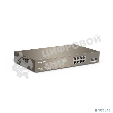 Коммутатор IP-COM G3310P-8-150W PoE с облачным управлением 8GE+2SFP