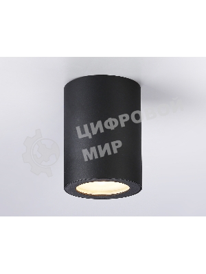 Светильник Ambrella light TN22799 BK черный IP44 GU10 max 12W D65*90