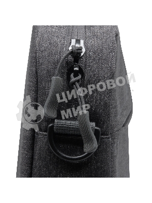 Сумка для ноутбука Continent CC-211 Grey (полиэстр, серый 15,6'')