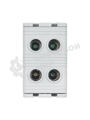 Клемма силовая вводная двойная КСВ 16-50 серая EKF PROxima plc-kvs2-16-50-grey EKF