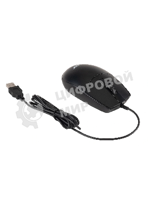 Комплект клавиатура+мышь Acer OMW141 проводной, USB, 1200 DPI, чёрный
