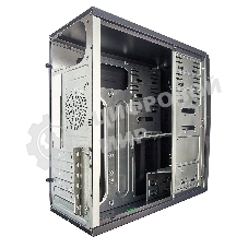 Компьютерный корпус Miditower ExeGate EX280386RUS CP-604 Black, ATX, (CP350W, 80мм), 2хUSB, Audio