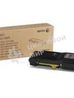 Картридж лазерный Xerox 106R02235 желтый для Xerox Phaser 6600/WC 6605 (6000 стр)(Channels)
