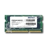 Оперативная память Patriot, DDR3, 4GB, (1x4 GB,), 1600 MHz, CL11, SO-DIMM