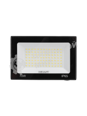 Прожектор светодиодный СДО Rexant 70Вт 5600Лм 6500К холодный свет, черный корпус