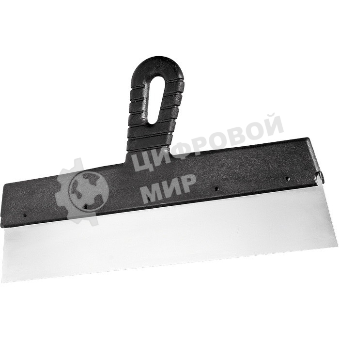 Шпатель фасадный Сибртех из нержавеющей стали, 600 мм, пластмассовая рукоятка