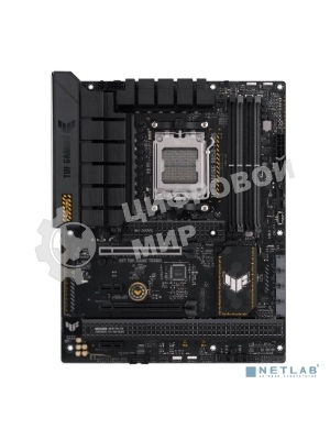 Материнская плата ASUS TUF GAMING B650-PLUS, AM5, AMD B650, 4xDDR5, 4xSATA, 3xM.2, 1xPCI-E 4.0 x16, 1xPCI-E 4.0 x4, 2xPCI-E x1, 1xHDMI, 1xDP, 1x 2.5Gb LAN, 2xUSB-A 3.2 Gen 2, 1xUSB-A 3.2 Gen 2x2, 1xUSB-C 3.2 Gen 2, 5x3.5 мм, 7.1, ATX