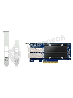 Сетевая карта QNAP Expansion Card QXG-10G2SF-X710 PCIe Gen3 x8 2x10GbE(SFP+)