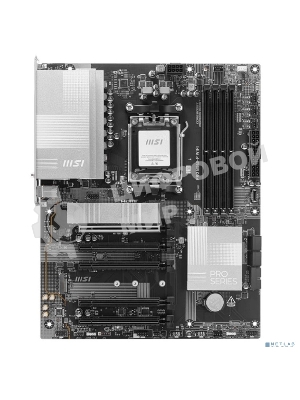Материнская плата MSI PRO B840-P WIFI, Socket AM5, AMD B840, 4xDDR5, 4xSATA, 2xM.2, 1xPCI-E 4.0 x16, 1xPCI-E 3.0 x4, 3xPCI-E 3.0 x1, 1xHDMI, 1x 2.5Gb LAN, 4xUSB-A 2.0, 2xUSB-A 5Gbps, 1xUSB-C 5Gbps, 1xUSB-A 10Gbps, 1xUSB-C 10Gbps, 3x3.5 мм, 7.1, ATX