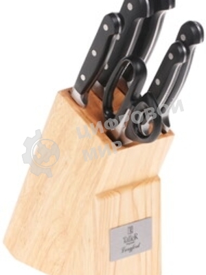 Набор ножей TalleR Лезвия ножей изготовлены из стали марки 420S45. 22079-TR