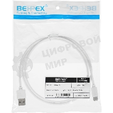 Кабель USB (m)-USB Type-C (m) 1м белый