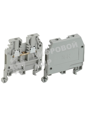 Зажим наборный ЗНИ-2.5кв.мм (JXB24А) сер. IEK YZN10-002-K03