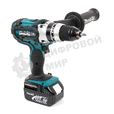 Дрель Makita DHP451RFE Дрель ак(уд), 18В,2х3Ач Li-ion,БЗП-13мм,0-300\0-600\0-1700об\м,80\40Нм,2.2кг,чем,подсветка