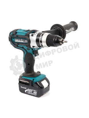 Дрель Makita DHP451RFE Дрель ак(уд), 18В,2х3Ач Li-ion,БЗП-13мм,0-300\0-600\0-1700об\м,80\40Нм,2.2кг,чем,подсветка