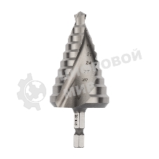 Сверло по металлу ступенчатое Kranz 9,0-36,0 мм 