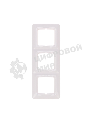 Рамка Kranz 3-я DEA горизонтальная бел (1/10/120)