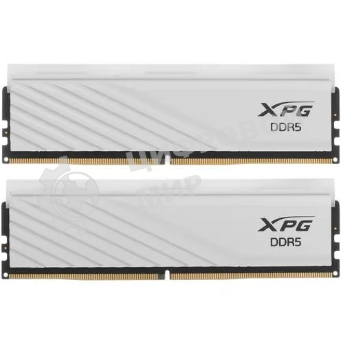Оперативная память XPG Lancer Blade, DDR5, 32GB (2x16GB), 6000MHz, CL30, DIMM, с радиаторами, RGB, белый