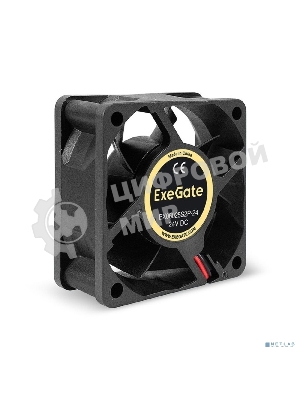 Вентилятор для корпуса ExeGate EX06025S2P-24 черный, 60 мм, 5000 об/мин, 34.5 дБ, 2 pin