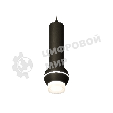 Светильник Ambrella XP1102010 SBK/FR/CL черный песок/белый матовый/прозрачный MR16 GU5.3 LED 3W 4200K